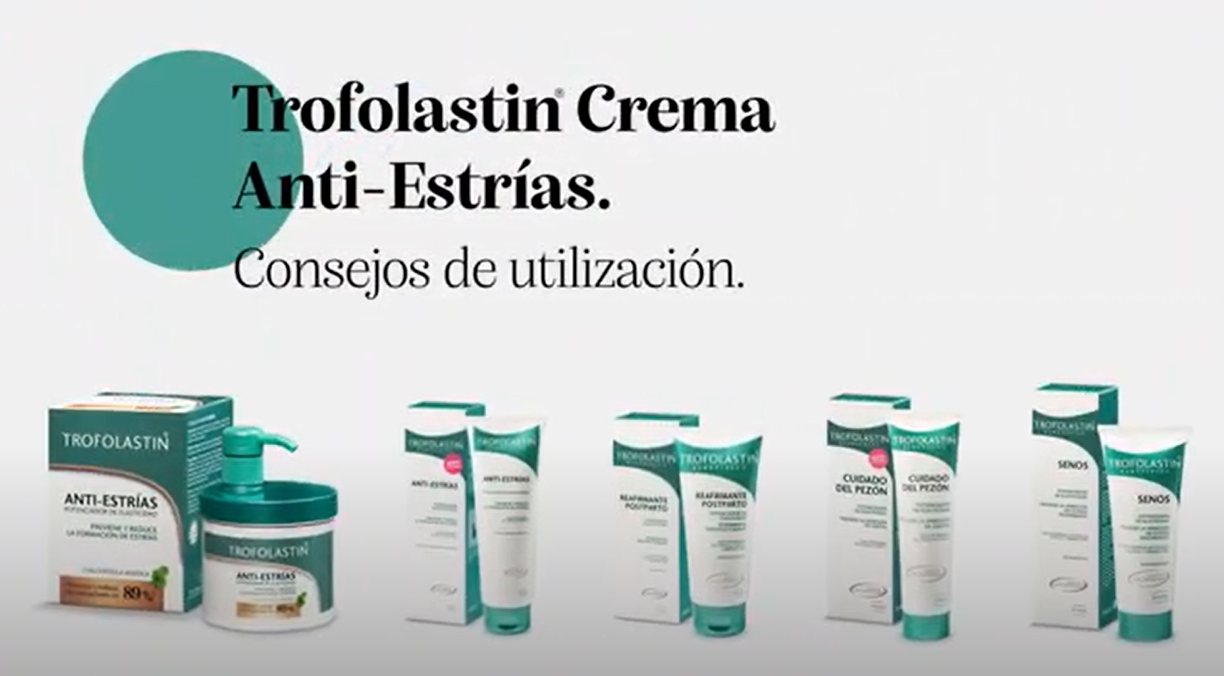Trofolastin Crema Anti-Estrías, consejos de utilización